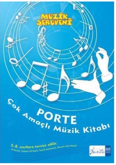 002-Pmem1001 Porte Çok Amaçlı Müzik Defteri 5-8 Sınıflar için