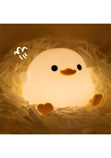 Pkkp Çocuklar İçin Gece Lambası, Dodo Duck Kawaii Gece Lambası,