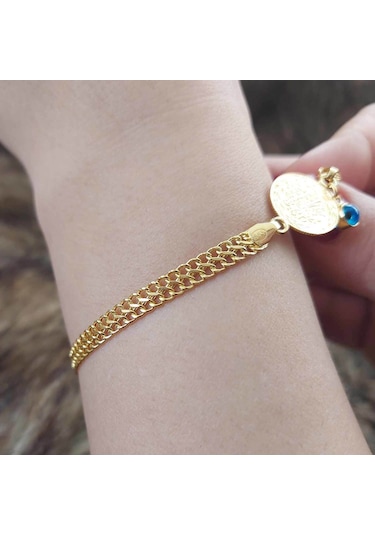 Altınbeyi Reşat Çeyrekli Bileklik Sarı Altın