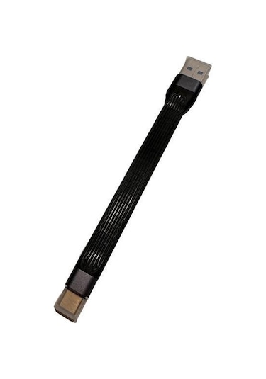 13 Cm Usb 3.0 Typec Kablo 10 Gbps Type-c Şarj Data Kablosu Kısa Typec Kablo Atl-2023-1015