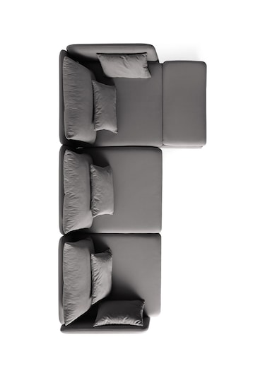 Flexy Köşe Koltuk Takımı Antrasit