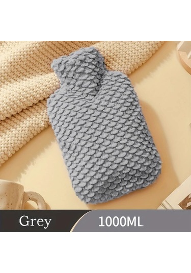 Willowhaven Yeşil 33.81oz Peluş Sıcak Su Torbası, Taşınabilir Çıkarılabilir El Isıtıcı Kışlık Hediye Yeşil