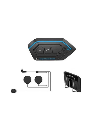 Pazly Bluetooth Kulaklık Motosiklet Kaskı İçin X6 - 1500mah, Ipx67 Su Geçirmez, Bt 5.0, Çift Telefon Bağlantılı