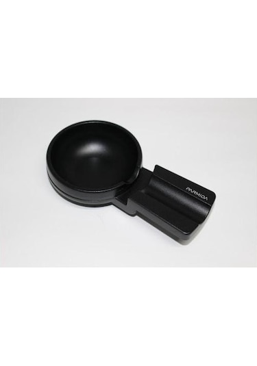 Parmida Tekli Metal Puro Küllüğü Siyah