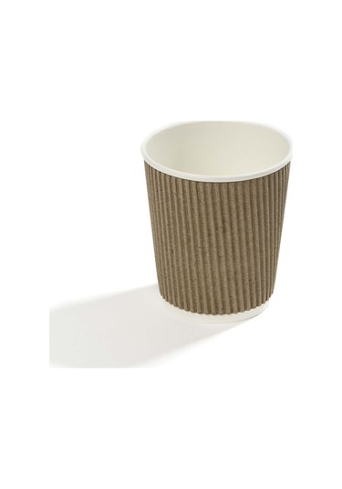 8 Oz Ripple Karton Bardak 500 Adet 500