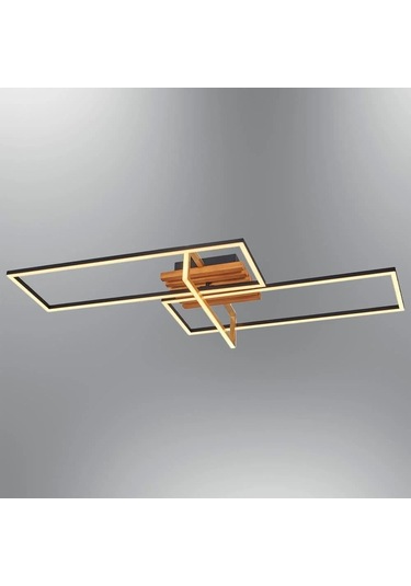 Özcan Aydınlatma 1420-3 Plafonyer Meşe Meşe