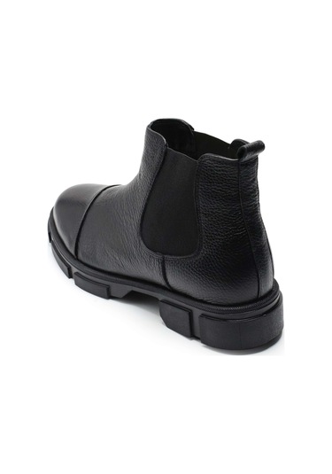 Büyük Numara Erkek Bot Rahat Geniş Kalıp Siyah