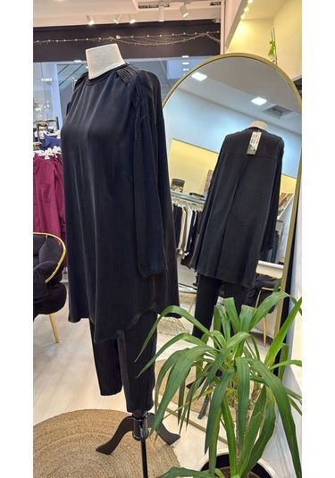 Misswhence Tunik Takim 37017 Siyah Siyah