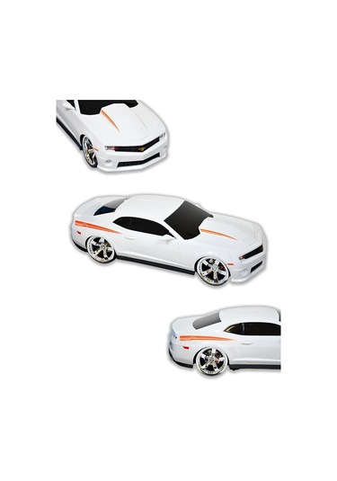 Ctoys 1:14 Ölçekli Chevrolet Copo Camaro Işıklı Uzaktan Kumandalı Araba Beyaz 1402b Beyaz