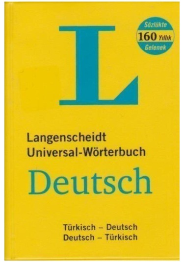 Langenscheidt Almanca Türkçe Türkçe Almanca Cep