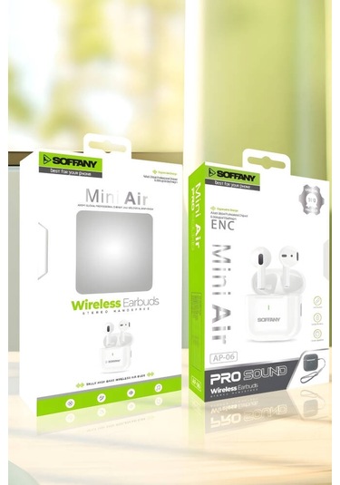Soffany AP-06 Mini Bluetooth 5.3 Kulak İçi Kulaklık