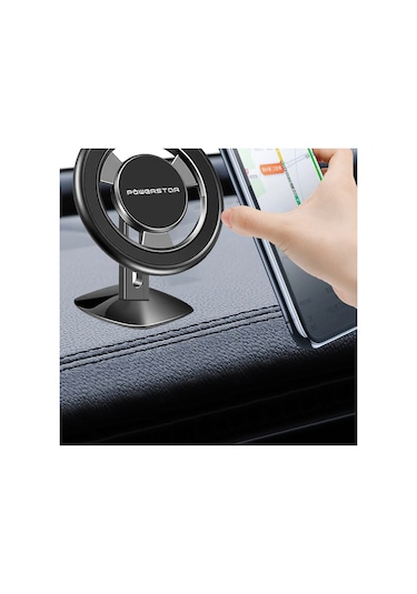 Powerstar ATT-59 MagSafe Uyumlu Manyetik Araç İçi Telefon Tutucu