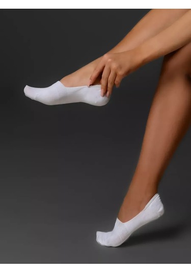Markossi Kadın Yazlık Pamuklu Spor Çorapları 402041095 Beyaz