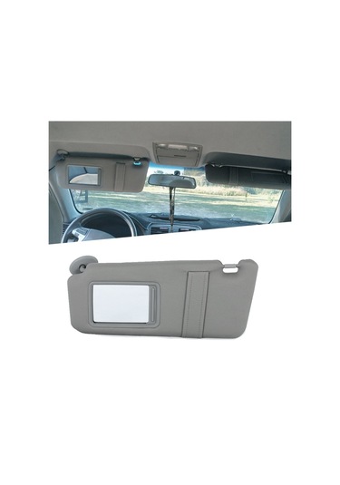 Toyota İçin Sunroof'suz Sağ Taraf Gri Araba Güneşliği Gölgeliği