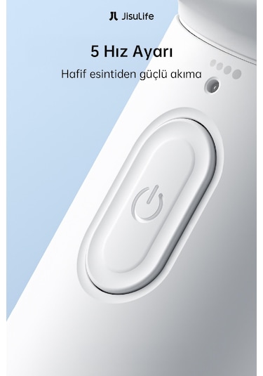 Jisulife Handheld Fan Life 10s El Fanı 5000mah Gri