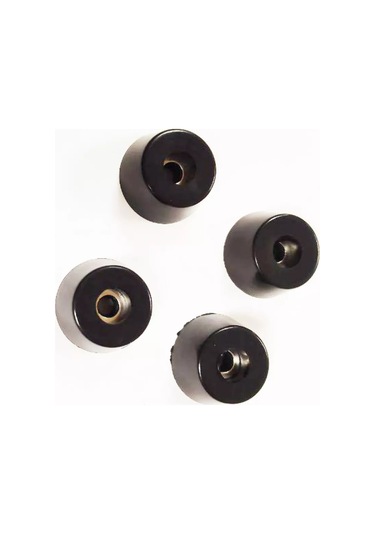 Expertland Vida İçin Yuvarlak Gösterge Ayağı, 25x20x13,8mm 191147640 Siyah