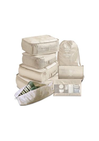 Unimarket Seyahat Saklama Seti Seyahat Saklama Çantası P1wbww