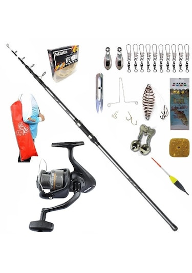 420cm 100-200gr Alaris Rv-55 Revenger Sazan Kıyı Olta Takımı Seti