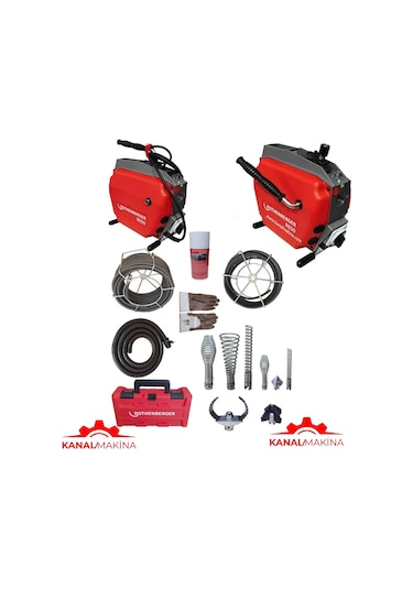 Rothenberger R650 Kanal Gider Açma Tıkanıklık Açma Makinesi