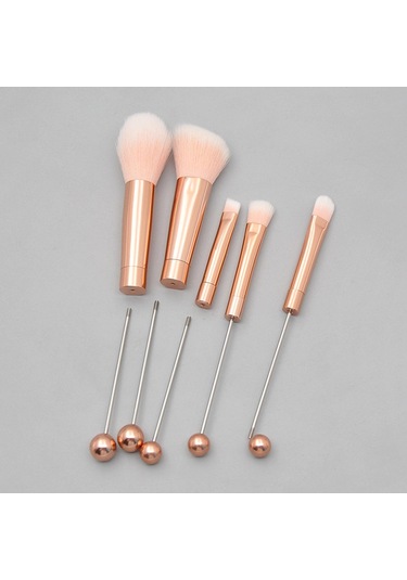 Suntek 5 Adet Boncuklu Göz Farı Allık Kozmetik Fırçalar