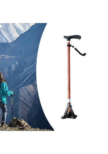 Dolıty Trekking Direkleri Dış Mekan Tırmanışı Kahve Kahve Kahverengi