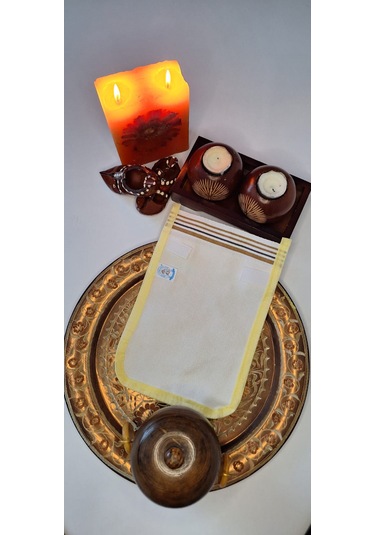 Eker-konfor Sarı Biyeli Cırtlı Kese-cırt Cırt Yapı-banyo Kesesi