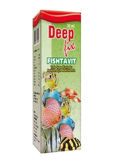 Deep Fix Fishtavit Balık Vitamini 30 Ml