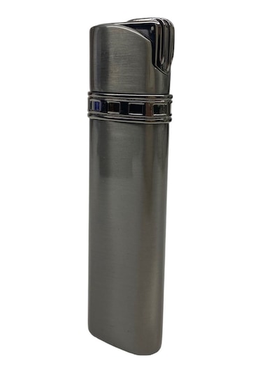 Aomai Slim Gazlı Pürmüzlü Çakmak Füme 809144