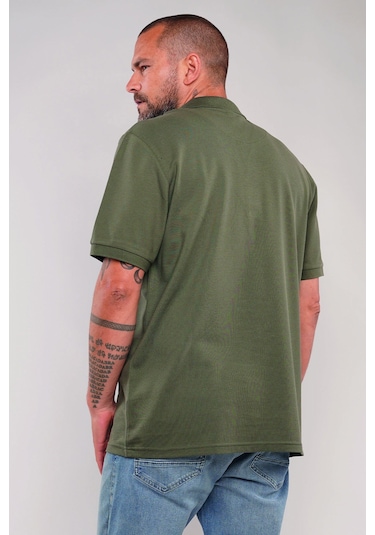 Gabria Polo Yaka Erkek T-shirt Haki