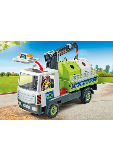 Playmobil Atık Konteyner Taşıma Kamyonu - 71431