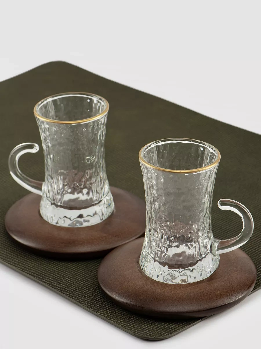 Comfy Craft Kahve Fincanları Ve Tabaklar, Türk Çay Bardakları 243062006 Kahverengi