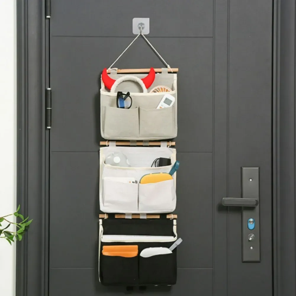 Kosona Duvarlı Oxford Kumaş Organizer, 25x6x23 Cm Siyah, Makyaj Ve Aksesuar Depolama, Ev Ve Banyo İçin Uzun Ömürlü Dolap