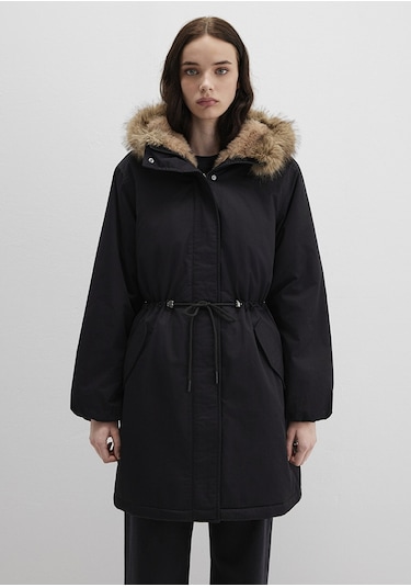 Mavi - Siyah Parka 1110786-900 Siyah