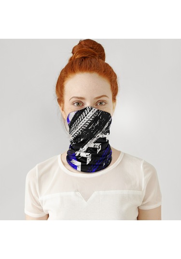 Daırb0091 - Çok Amaçlı Bandana Motosiklet Boyunluk Balaklava Outdoor Yüz Maskesi Kayak Maskesi Çok Renkli