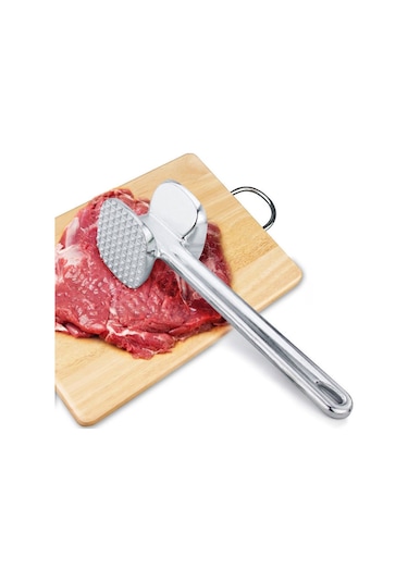 Padalink Alüminyum Büyük Boy Çift Taraflı Et Çitasi - Steak Ve Izgara Malzemeleri İçin Pratik Kullanım Aracı Cj07077