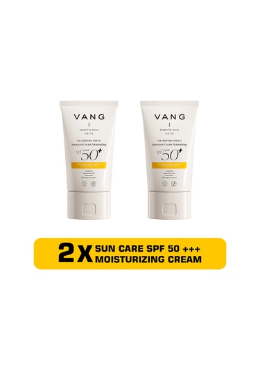 2'li Yoğun Nemlendirme Güneş Kremi Spf 50+++ & Mavi Işık Koruma