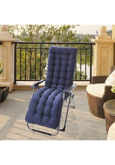 Suntek Rahat Polyester Bahçe Recliner Yastık Kalınlaşmış