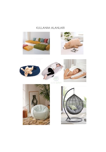 5 Kg Kırpıntı Sünger Yatak Ve Yastık Dolum Maddesi