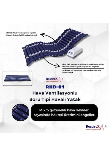 Respirox Hava Ventilasyonlu Havalı Yatak