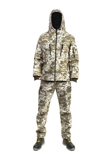 Toytex Softshell Kamuflaj Outdoor Takım