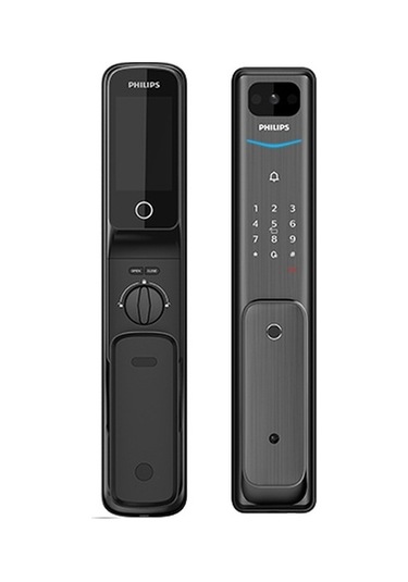 Philips Alpha VP-5HWS Kameralı Parmak İzi EasyKey Akıllı Şifreli Kapı Kilidi
