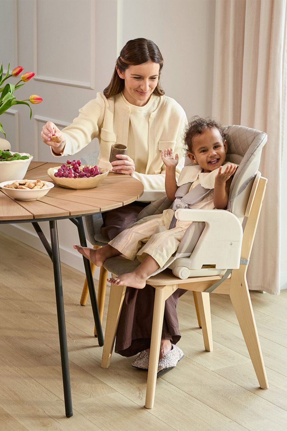 Kinderkraft Tulo 3 in1 Çocuk Mama Sandalyesi Booster ve Sandalye