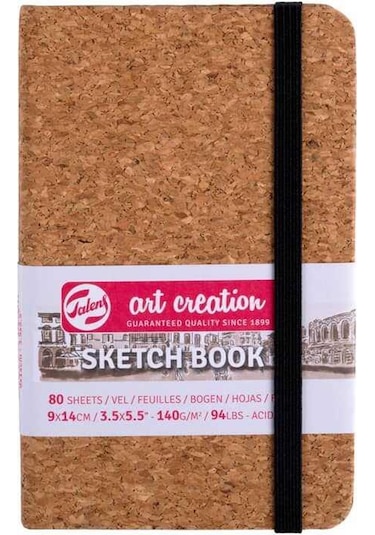 Art Creation Sketch Book Eskiz Bloğu 9x14 140gr 80 Yaprak Cork