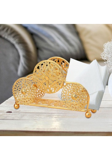 Suntek Kağıt Peçetelik Peçete Dispenseri Dekoratif Stil-e Aureate