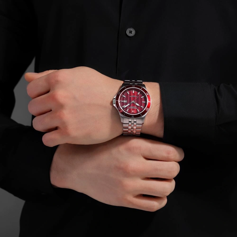 Swiss Military Smwgh0006703 Kol Saati Metalik