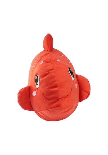 Sesli Kırmızı Balık Peluş Oyuncak 40 cm