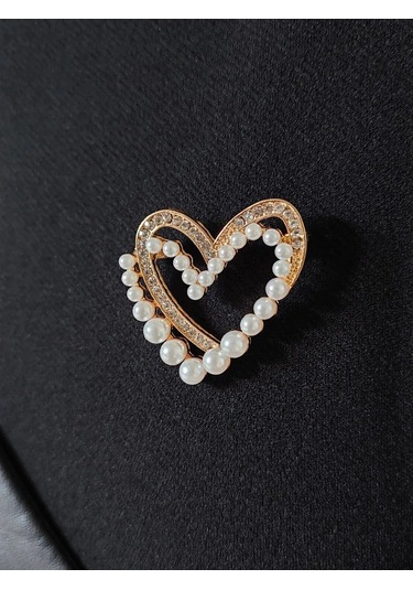 Fashion Jewelry Yaka Küpesi Kalp 268684584 Gri