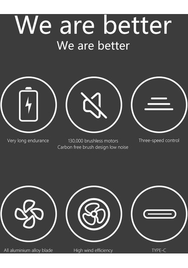 Lepmerk-JF-1 Şiddetli Üfleyici Mini Turbo Jet Fan Gri