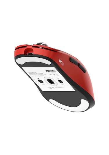 Hawk Gaming Hm220 1k Hz 12000 Dpı Tri-mode Kablosuz/bluetooth Kırmızı Gaming Mouse Gaming