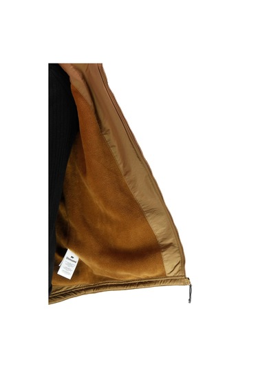 Erkek Kapitone Kapüşonlu Içi Peluşlu Kahverengi Mont 001